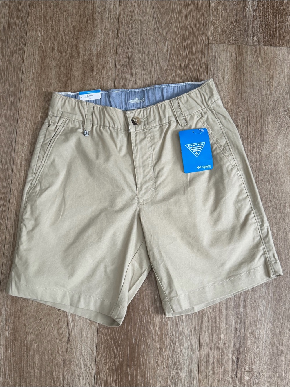 NWT Columbia Men's Bonefish Short Ancient Fossil Size 28 and 7” Inseam